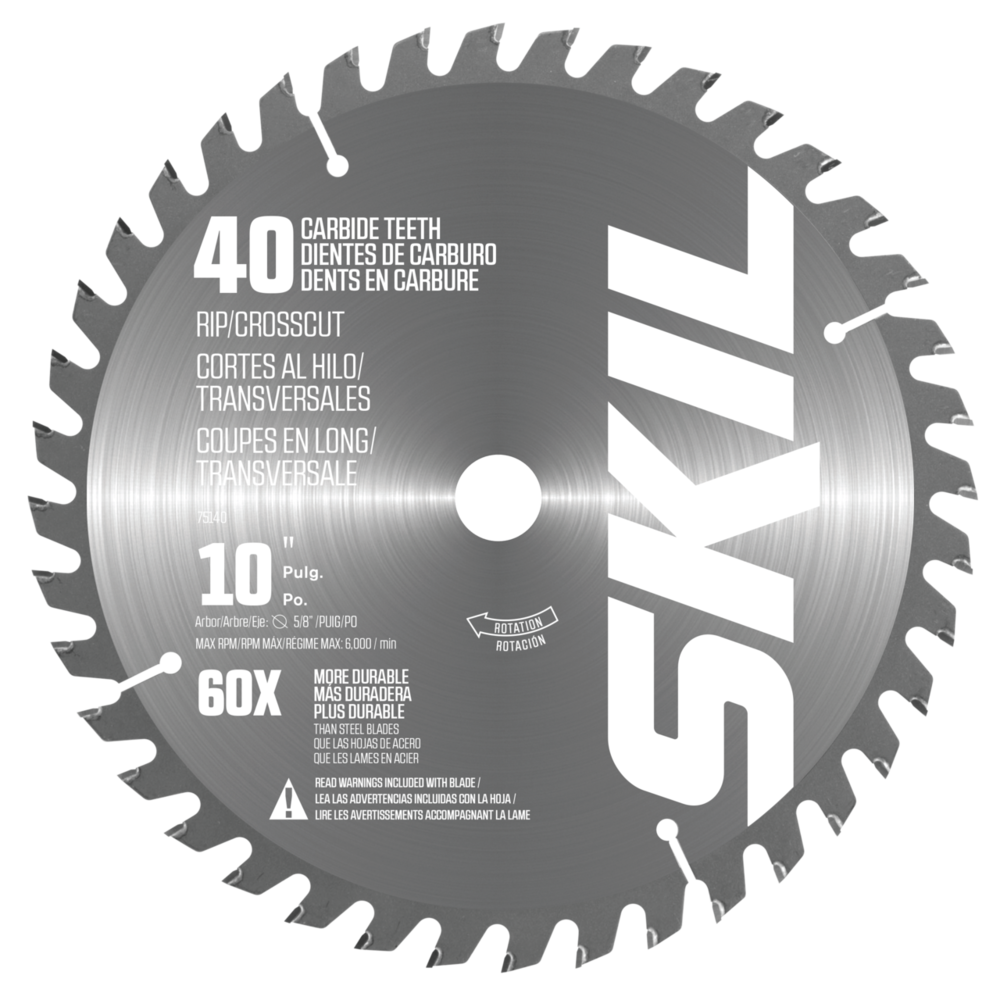 Irwin Marathon 10 In. 40-Tooth General Purpose Circular Saw Blade Irwin Marathon 10 In. 40-Tooth General Purpose Circular Saw Blade