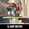 15A 7-1/4 In. Corded Circular Saw with Laser