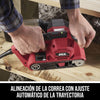 Lijadora de correa de 3x18 pulgadas de 6,0 A