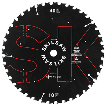 10 IN. X 40T Table Saw Blade