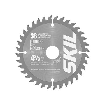 4-3/8 In. 36-Tooth Carbide Tipped Laminate Flooring Blade