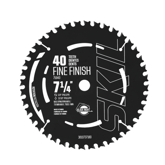 7-1/4 IN. X 40T Framing Saw Blade