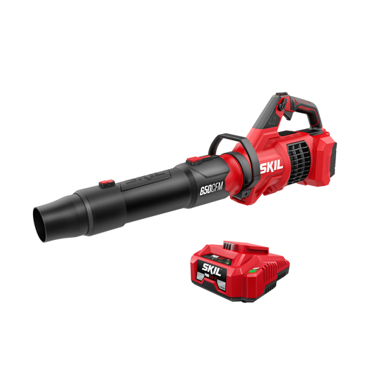 Brushless 40V 650 CFM Leaf Blower Kit