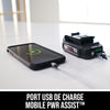 Pile au lithium de 2,0 Ah, 12 V avec charge mobile PWR ASSIST™