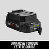 Pile au lithium de 2,0 Ah, 12 V avec charge mobile PWR ASSIST™