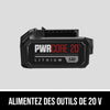 Pile au lithium de 20 V, 5,0 Ah