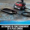 Pile au lithium de 20 V 2,0 Ah avec charge mobile PWR ASSIST™