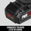 Pile au lithium de 20 V 2,0 Ah avec charge mobile PWR ASSIST™