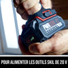 Pile au lithium de 20 V 2,0 Ah avec charge mobile PWR ASSIST™