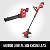 Kit de combinación de orilladora de hilo de 12 pulgadas y soplador de hojas de 420 PCM de 20 V