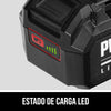 Kit básico de batería de 20 V y 4,0 Ah y cargador de 60 W