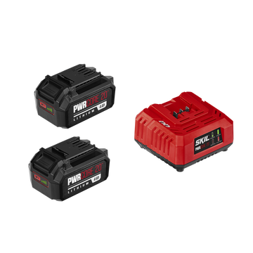 20V 2 X 4.0Ah Battery and 60W Charger Starter Kit