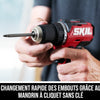 Visseuse à percussion et de perceuse/visseuse sans balais de 12 V