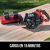 Kit de sierra circular de 7-1/4 pulgadas con empuñadura trasera de 2 x 20 V sin escobillas