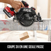 Scie circulaire sans balais de 20 V, 7-1/4 po