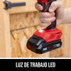 Kit de taladro atornillador de 1/2 pulgada de 20 V sin escobillas