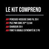 Kit de perceuse visseuse sans balais de 20 V, ½ po