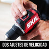 Taladro atornillador compacto de 1/2 pulgada de 12 V sin escobillas