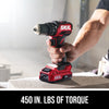 Brushless 20V 1/2 In. Compact Hammer Drill Kit