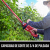 Kit de orilladora de arbustos de 22 pulgadas de 20 V sin escobillas