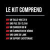Kit de taille-haie sans balais de 20 V, 22 po