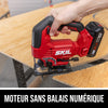Kit de scie sauteuse sans balais de 20 V
