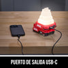 Farol colapsable de 12/20 V, solo herramienta