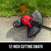 20V 12 In. Pivoting Head String Trimmer Kit
