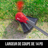 Kit de taille-bordure de 40 V, 14 po