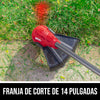 Kit de orilladora de hilo de 14 pulgadas de 40 V