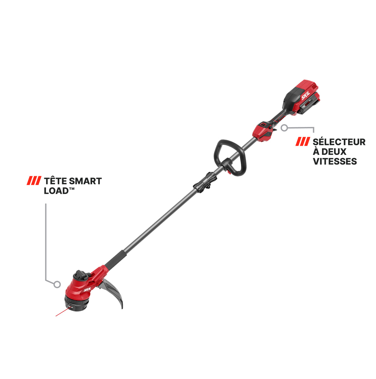 Taille-bordure sans balais de 40 V, 15 po avec Smart Load™