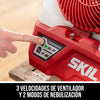 Ventilador nebulizador de 7 pulgadas de 12/20 V, kit de 12 V