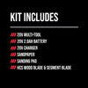 20V Brushless Oscillating Multi-Tool Kit