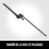 Aditamento de orilladora de arbustos de 22 pulgadas