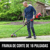 Orilladora de hilo con cabezal motriz de 16 pulgadas de 40 V sin escobillas