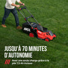Kit de tondeuse poussée avec Smart Caddy™ de 40 V, 20 po