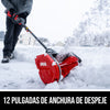 Kit de pala quitanieves con cabezal motriz de 12 pulgadas de 40 V sin escobillas