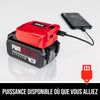 Kit de marteau rotatif sans balais de 20 V, 7/8 po