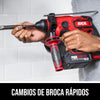 Kit de martillo rotativo de 7/8 de pulgada de 20 V sin escobillas