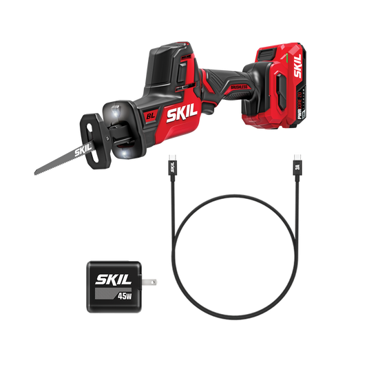 Brushless 20V Compact Reciprocating Saw