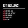 20V Brushless Reciprocating Saw Kit