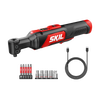 Llave de carraca de accionamiento dual