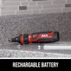 Rechargeable 4V Screwdriver with Circuit Sensor™ Technology