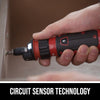 Rechargeable 4V Screwdriver with Circuit Sensor™ Technology w/ 45 pc. Bit Kit Case