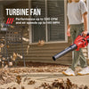 40V Brushless 530 CFM Leaf Blower Kit