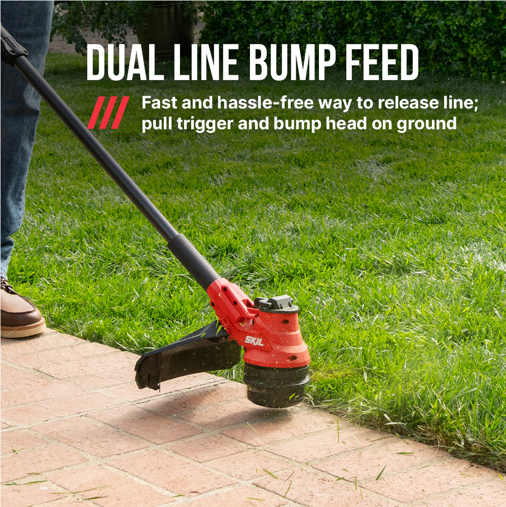 String Trimmer Kit 40V Brushless 15 In. String Trimmer Kit (2.0Ah Battery) | SKIL (LT4832C)