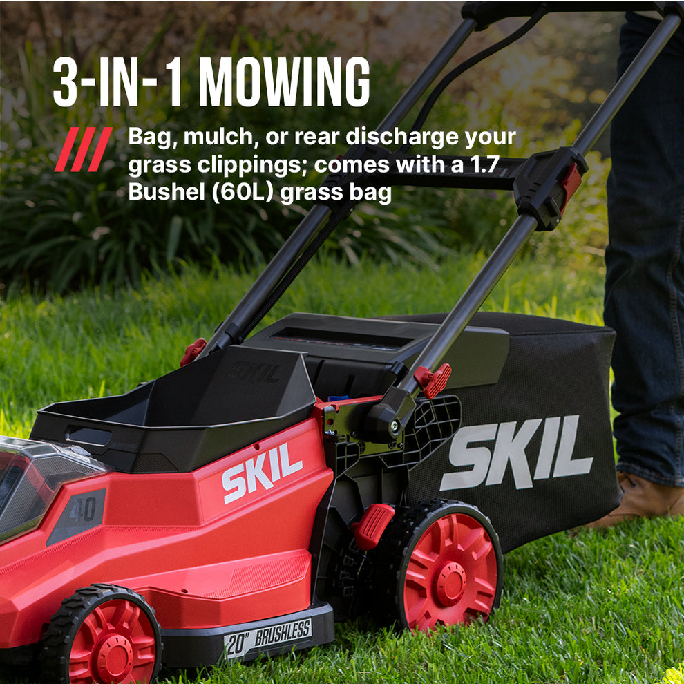 40V 20 In. Push Mower Kit with Smart Caddy™