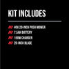 40V 20 In. Push Mower Kit with Smart Caddy™