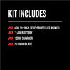 40V 20 In. Self-Propelled Mower Kit with Smart Caddy™