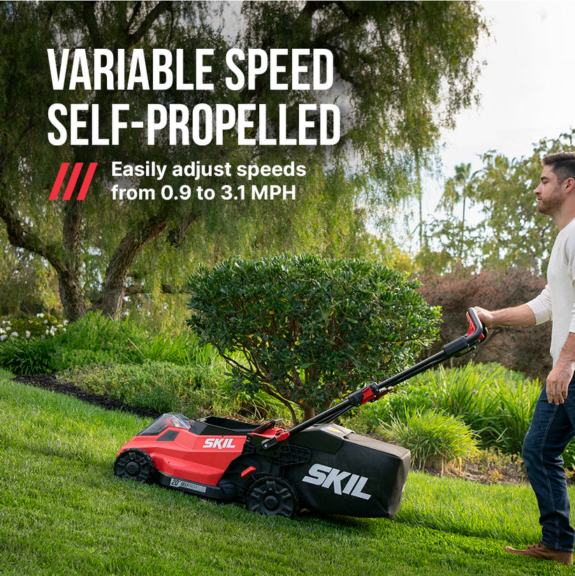 40V 20 In. Self-Propelled Mower Kit with Smart Caddy™